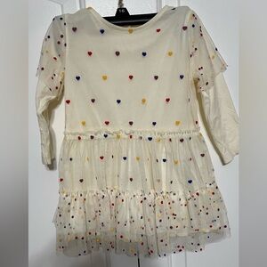 STELLA MCCARTNEY kids  Heart dress size 24 Months/ Like new condition